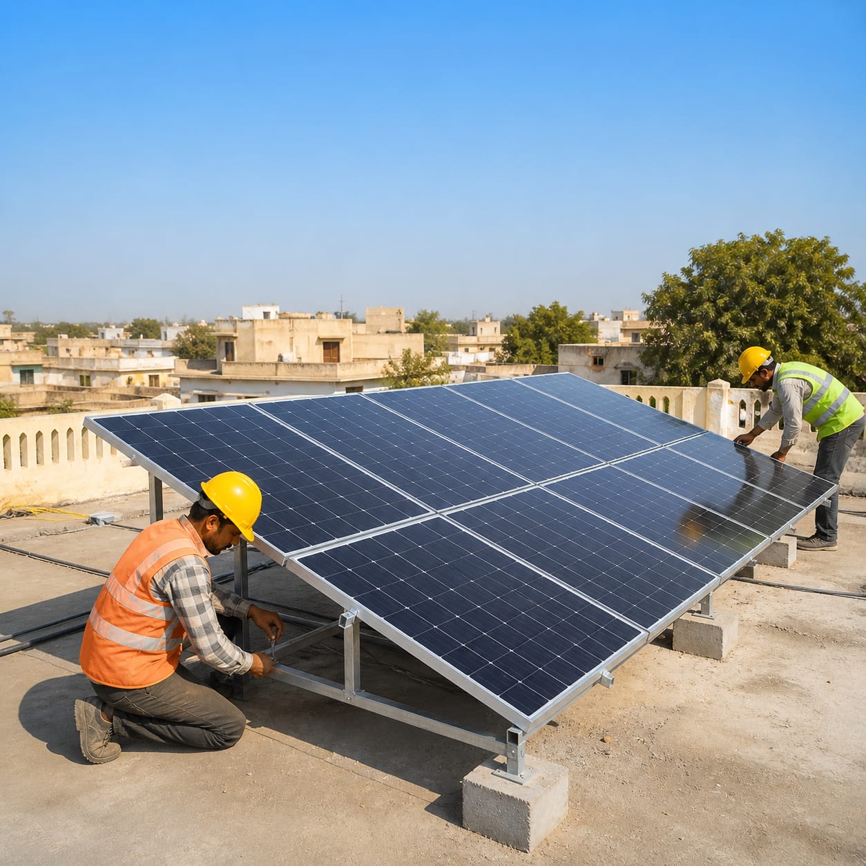 solar panel installation in jodhpur